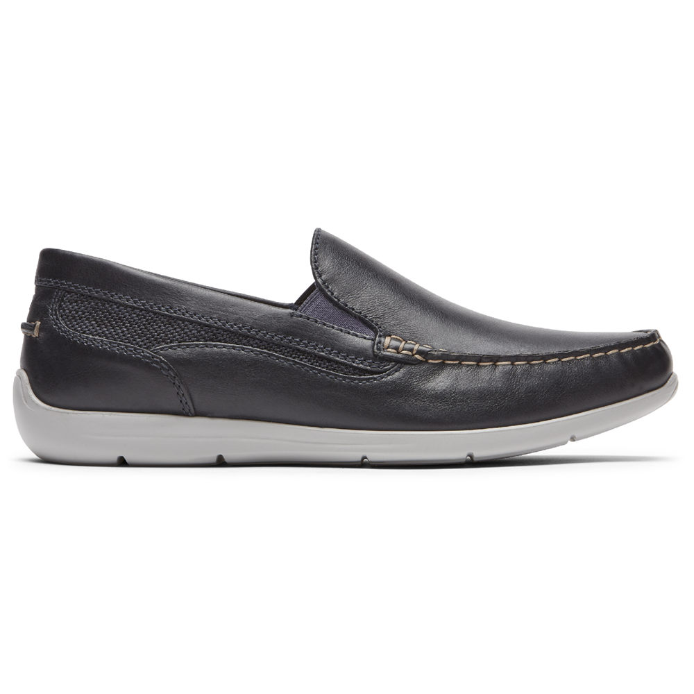 Slip-Ons Rockport Hombre Mexico - Cullen Venetian Gay Marino - PABSC4207